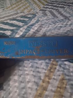 Vessel No. 2500 Impact Driver vintage!!$35