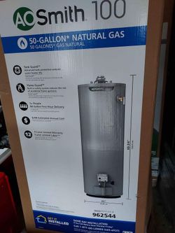 New 50 gal Gas Water Heater (includes installation)
