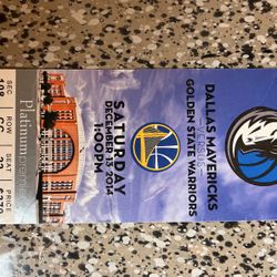 Vintage Warriors Ticket 