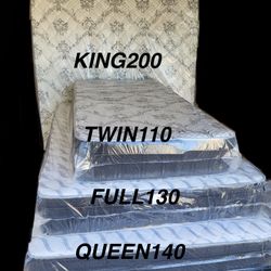 Mattresses King Queen Full Twin