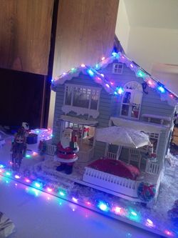 Handmade Christmas house