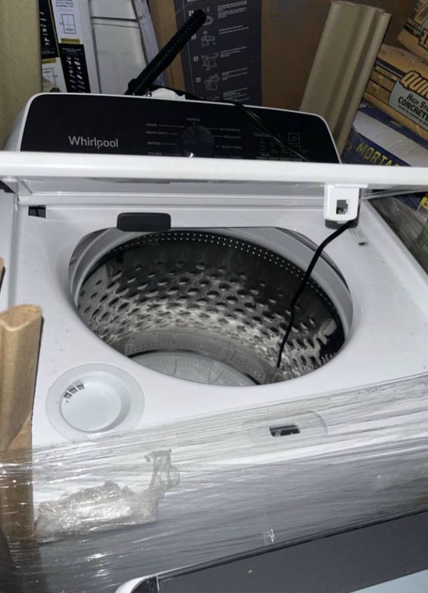 Whirlpool 2 in 1 Removable Agitator 4.7-cu ft High Efficiency Impeller and Agitator