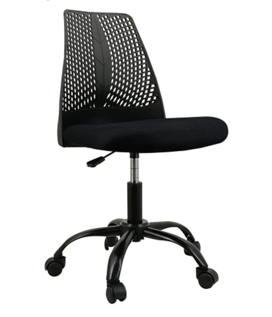 Ergonomic Office and Home Chair with Supportive Cushioning, Black