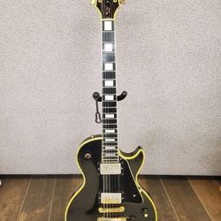 Vintage 1971 Gibson Les Paul Custom Electric Guitar
