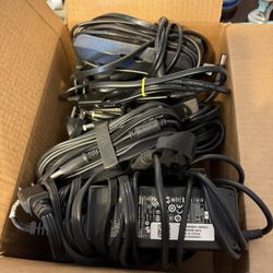 laptop chargers.  9 each