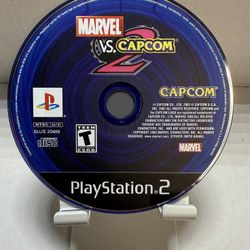 PlayStation Ps2 Marvel Vs Capcom 2 Disk Only 