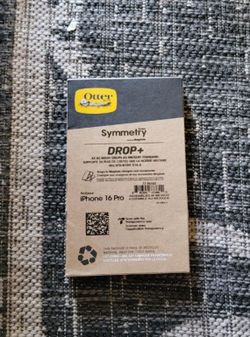OtterBox Symmetry Series Case. 
Color: Black, For iPhone 16 Pro 
Brand New In Box