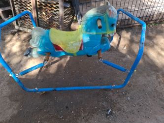 Kids Spring Rocking Horse Ride-On Toy