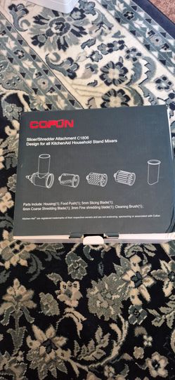 Cofun Slicer/Shredder Attachment C1806 For All KitchenAid Household Stand Mixers