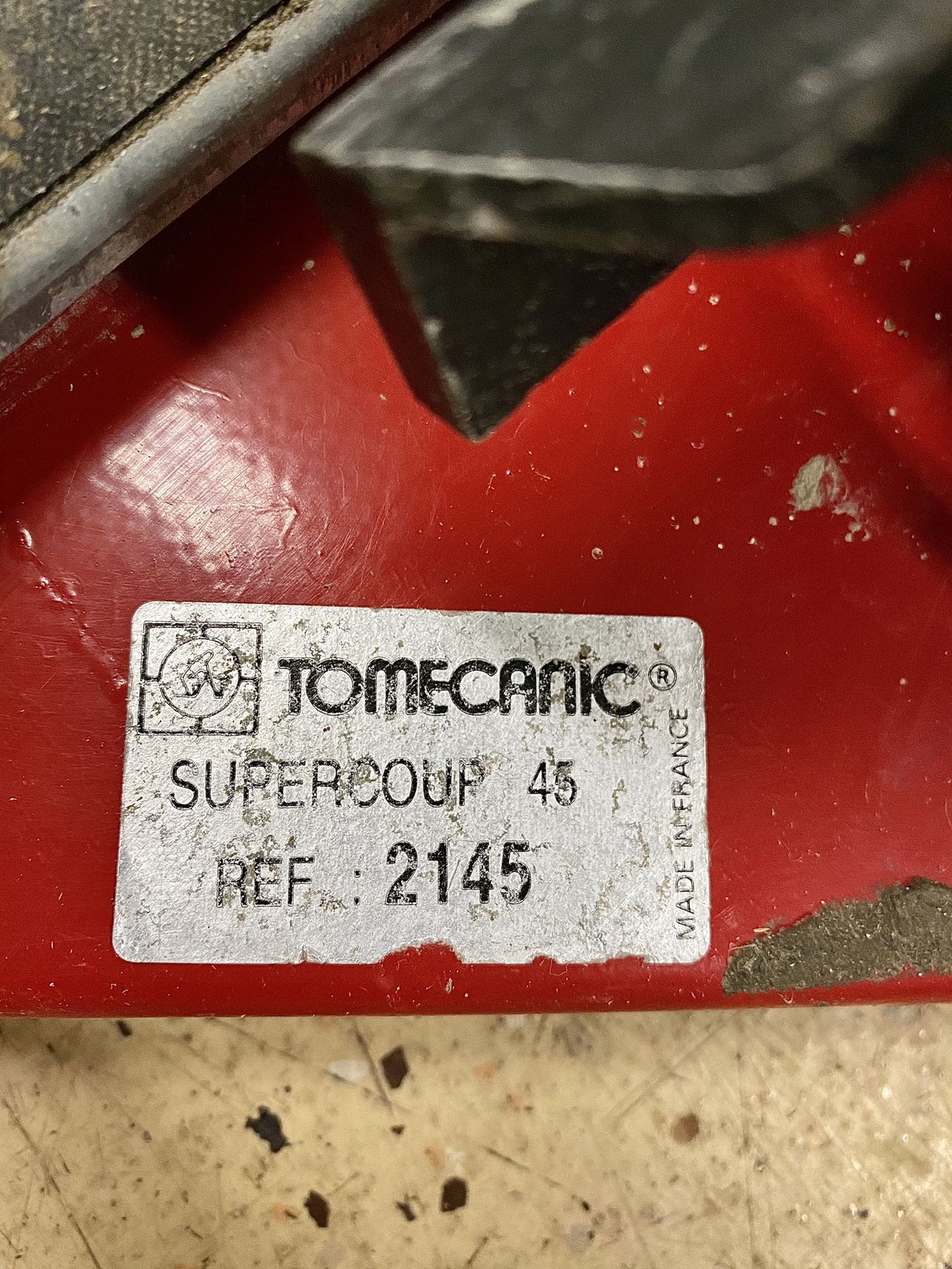 TOMECANIC TILE PORCELAIN CERAMIC CUTTER SUPERCOUP 45 18 INCH HEAVY DUTY