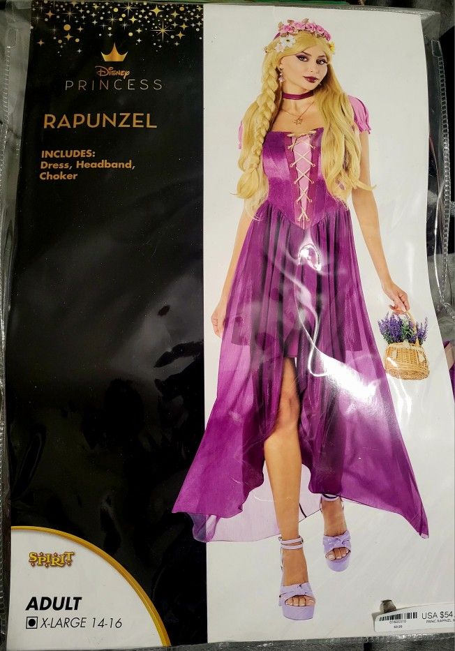 Disney Rapunzel Adult Costume Xl