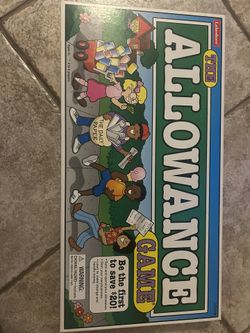 The Allowance Game - Teaches Kids About Money And Learning To Count Money