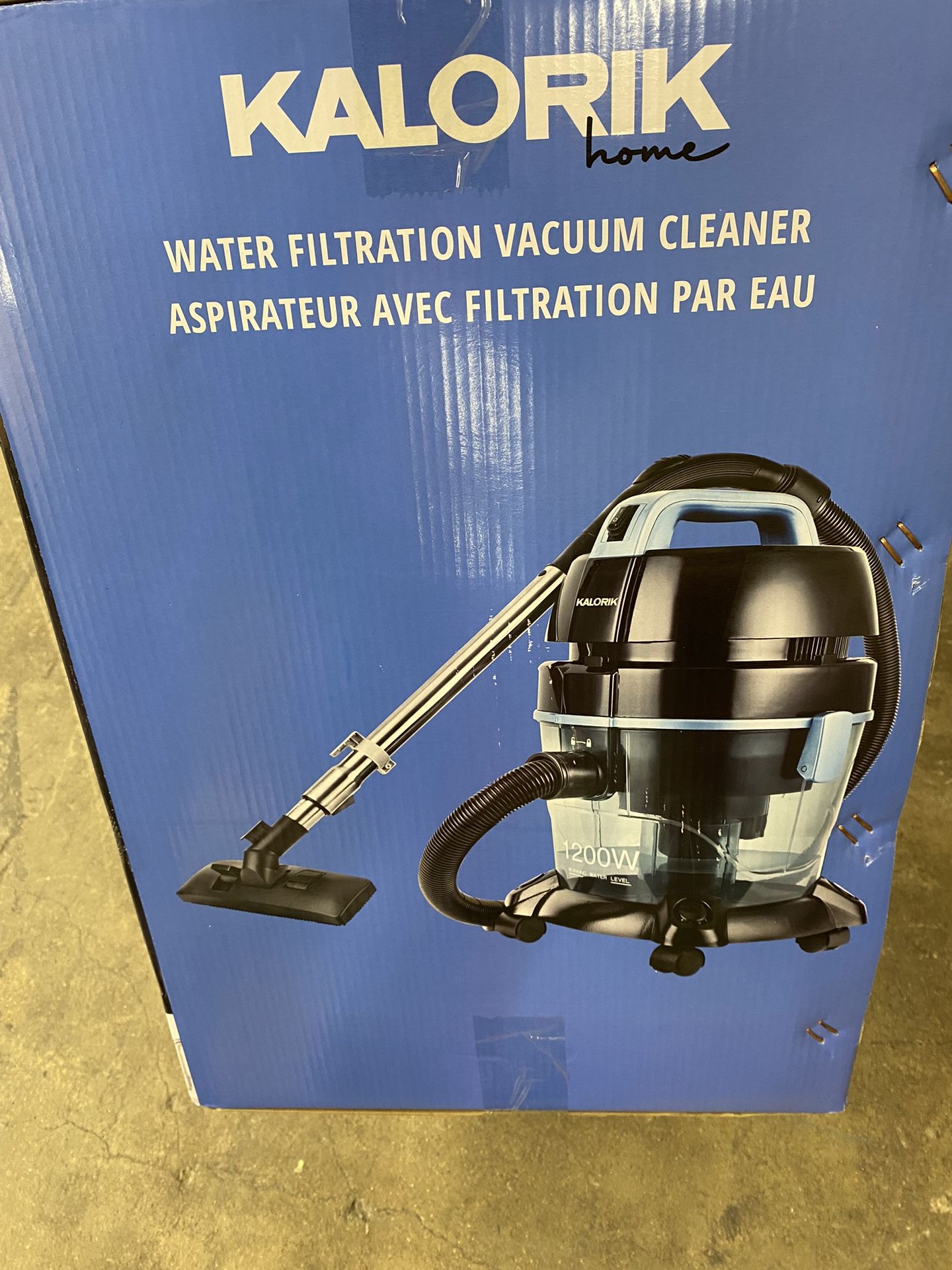Kalorik Water Filtration Canister Vacuum Cleaner