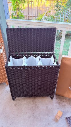 New!laundry hamper 3/1 measurements（H26L25W 13）