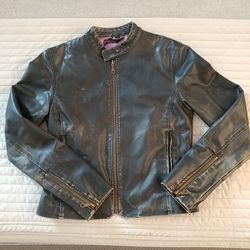 Planet Hollywood ladies leather jacket