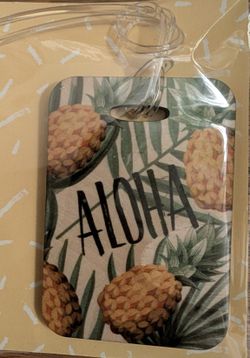 Luggage Tag Aloha Hawaii