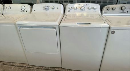 GE Basic Washer Dryer Set – Top Load Agitator
