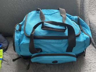 Blue Duffel Bag