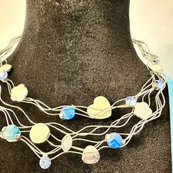 Avant-Garde Handmade Silver Necklace/Choker