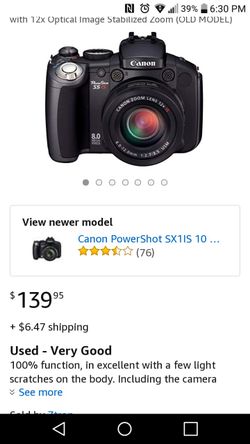 Cannon camera
