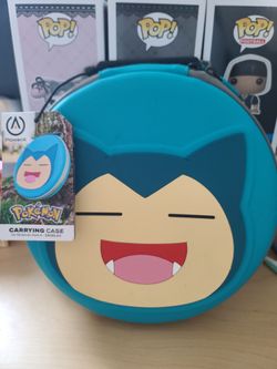 Pokemon snorlax Nintendo switch carrying case