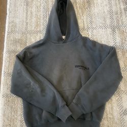 Black Essentials Hoodie