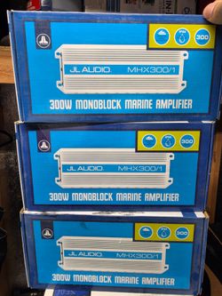 JL Audio MHX300/1 Mono Class D Amplifier