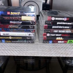 PLAYSTATION 3 GAMES