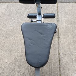 Adjustable Hyperextension Roman Chair Core Strength Training Asset