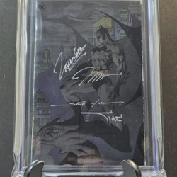 BATMAN #608 FOIL VARIANT CGC SS 9.8 4X SIGNED LEE LOEB WILLIAMS SINCLAIR 2ND PRINT Return Of Hush