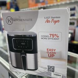 Kitchen Elite Stainless Air Fryer 
