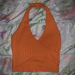 Trendy Orange Top