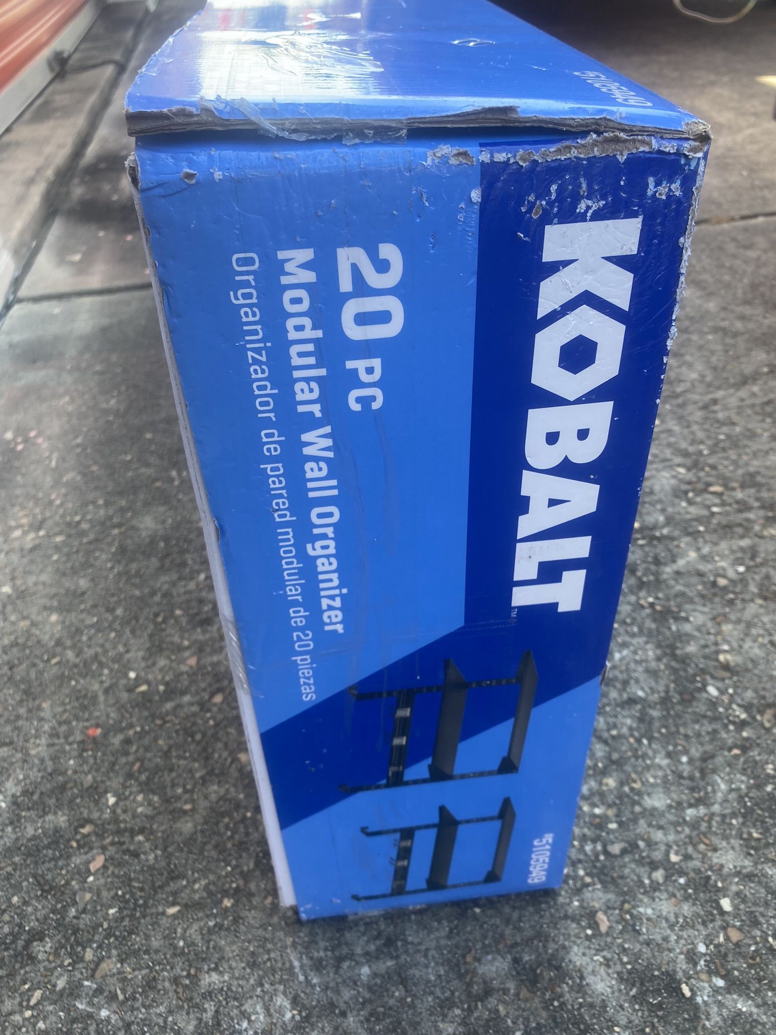New Kobalt 20pc Modular Wall Organizer 36-in Multiple Colors/Finishes Steel Multipurpose Starter Kit $125.00 O.B.O.