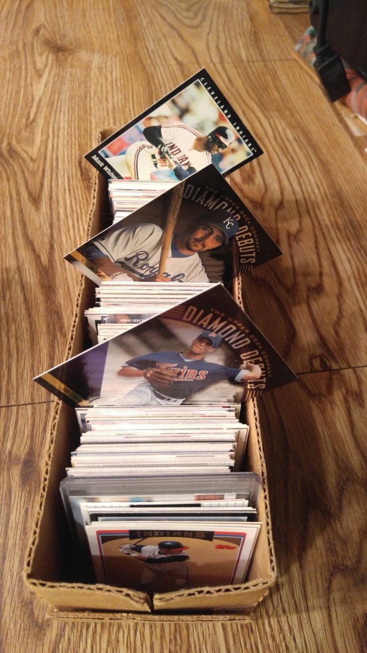 Baseball Cards...Over 500...1995 to early 2000s