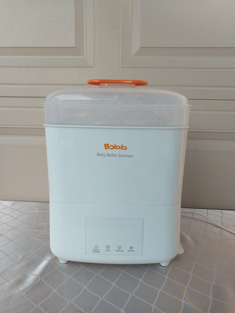 Bololo BL 1001 White Portable Baby Bottle Sterilizer And Dryer for Sale in Spring TX OfferUp