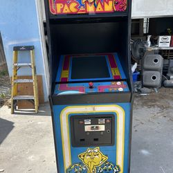 Ms Pac-Man arcade cabinet from 1981