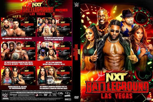 Nxt Battleground:las Vegas 2024 With Countdown W/dvd Case
