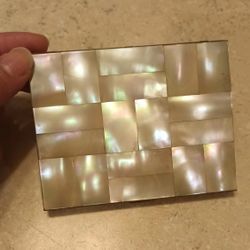 Vintage Marhill Genuine Mother Of Pearl Cigarette Case. for Sale in Peoria,  AZ