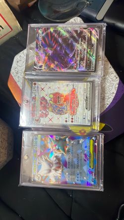 Pokémon TCG Holo Cards Lot of 3 in Cases