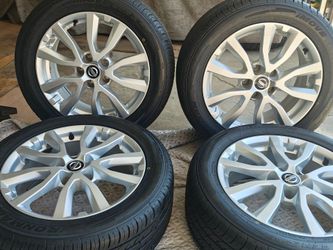 17" NISSAN WHEELS NEW TIRES