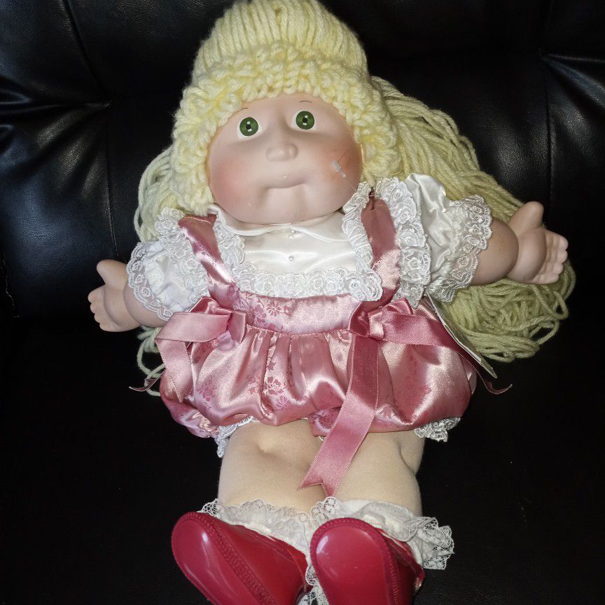 Limited Edition PORCELAIN 16" Cabbage Patch Doll - Georgia Dee