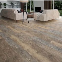 Walton Oak 22 MIL x 7.1 in. W x 48 in. L Click Lock Waterproof Luxury Vinyl Plank Flooring (18.7 sqft/Case 28 cases Cover around 500 sq ft