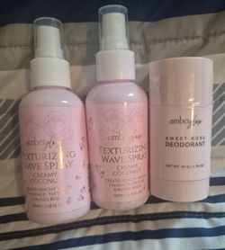 Amber Glow Spray and Deodorant