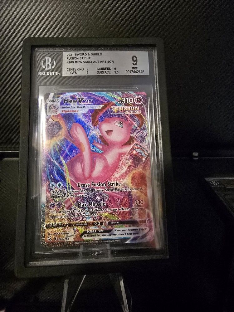 Mew Vmax Dynamax Bgs 9