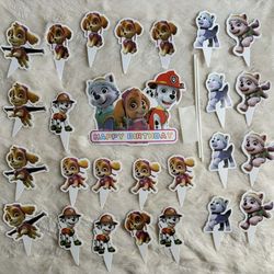 Paw Patrol Cake Decorations