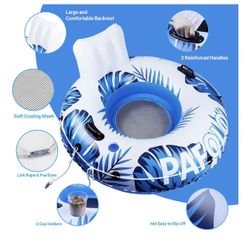 Brand New Never Open Inflatable River Tube Float, 53"Pool Float Adult,