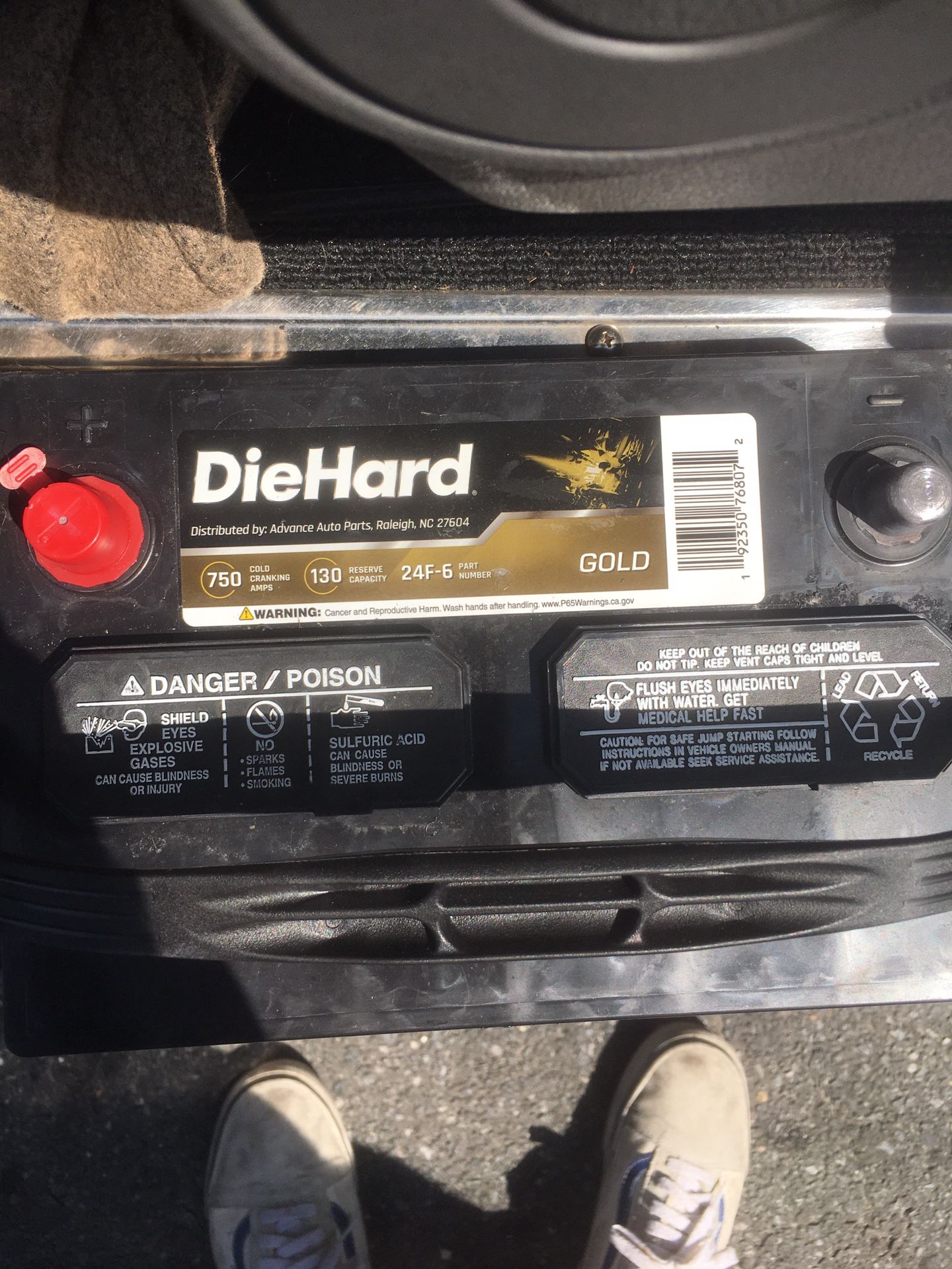 Brand New DieHard Gold Car Battery 24F for Sale in Cape May Ch, NJ - OfferUp