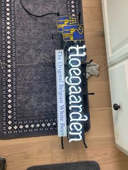 Hoegaarden Belgian Beer - LED Neon Bar Sign – Works Great – Original Brewery Display