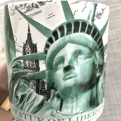 New York STATUE OF LIBERTY souvenir mug Cup 18oz
