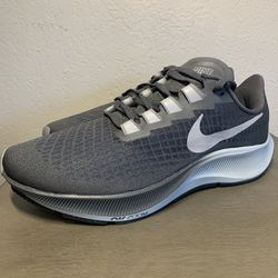 Nike Men's Air Zoom Pegasus 37 Particle Iron Grey Shoes Size 7.5